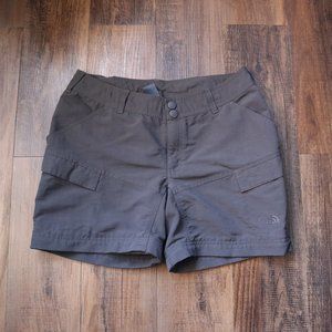 The North Face Shorts Women 10 Dark Gray Outdoor Hiking Camping